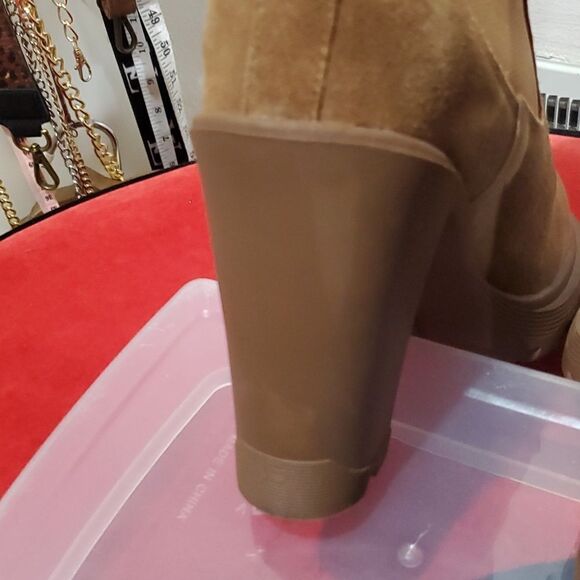 Nine West Ream Boots in Tan Suede Size - Picture 12 of 15